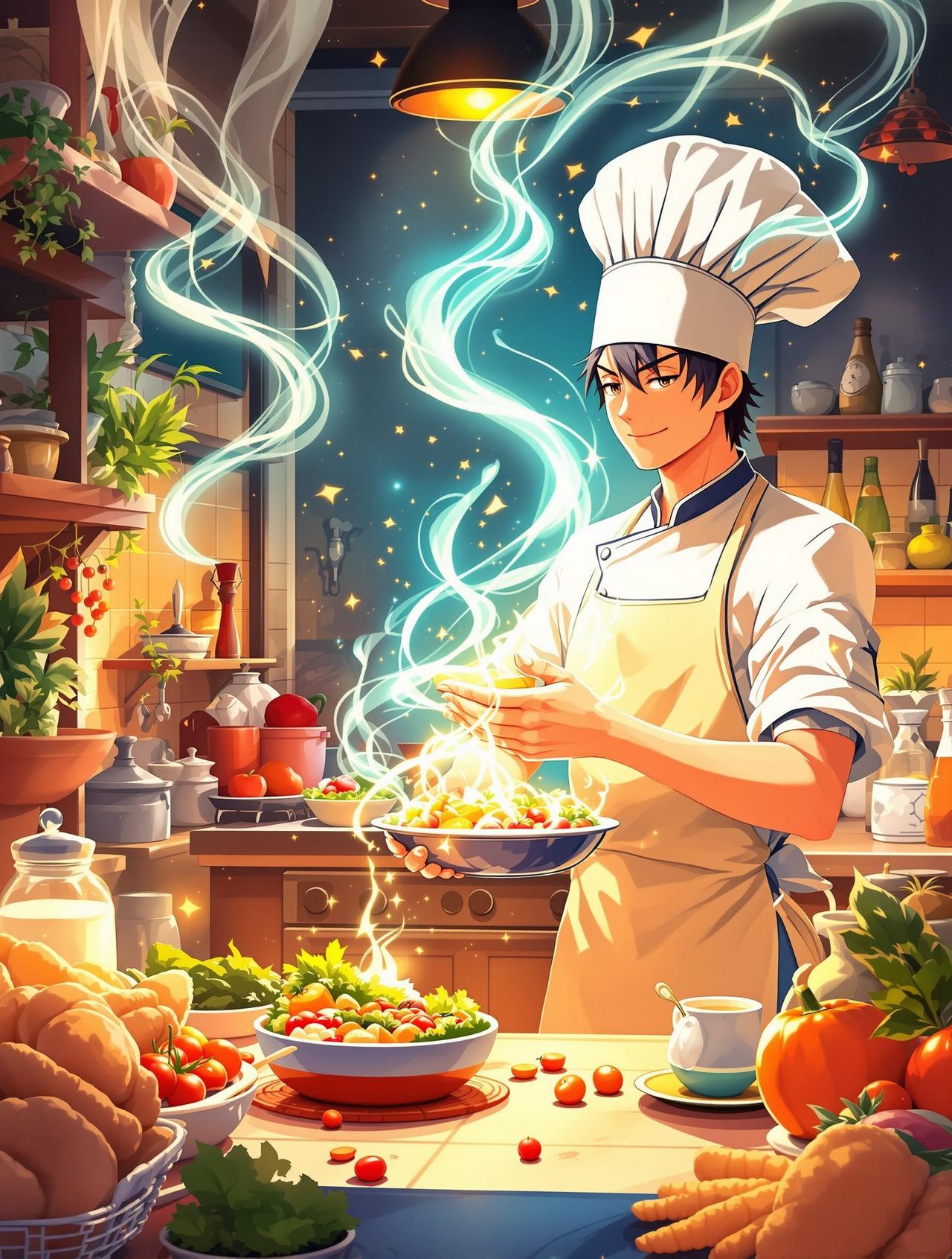 漫蛙漫画作品《食灵》封面