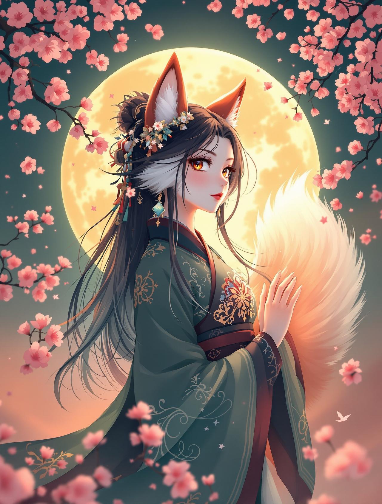 漫蛙漫画作品《妖灵绘卷》封面