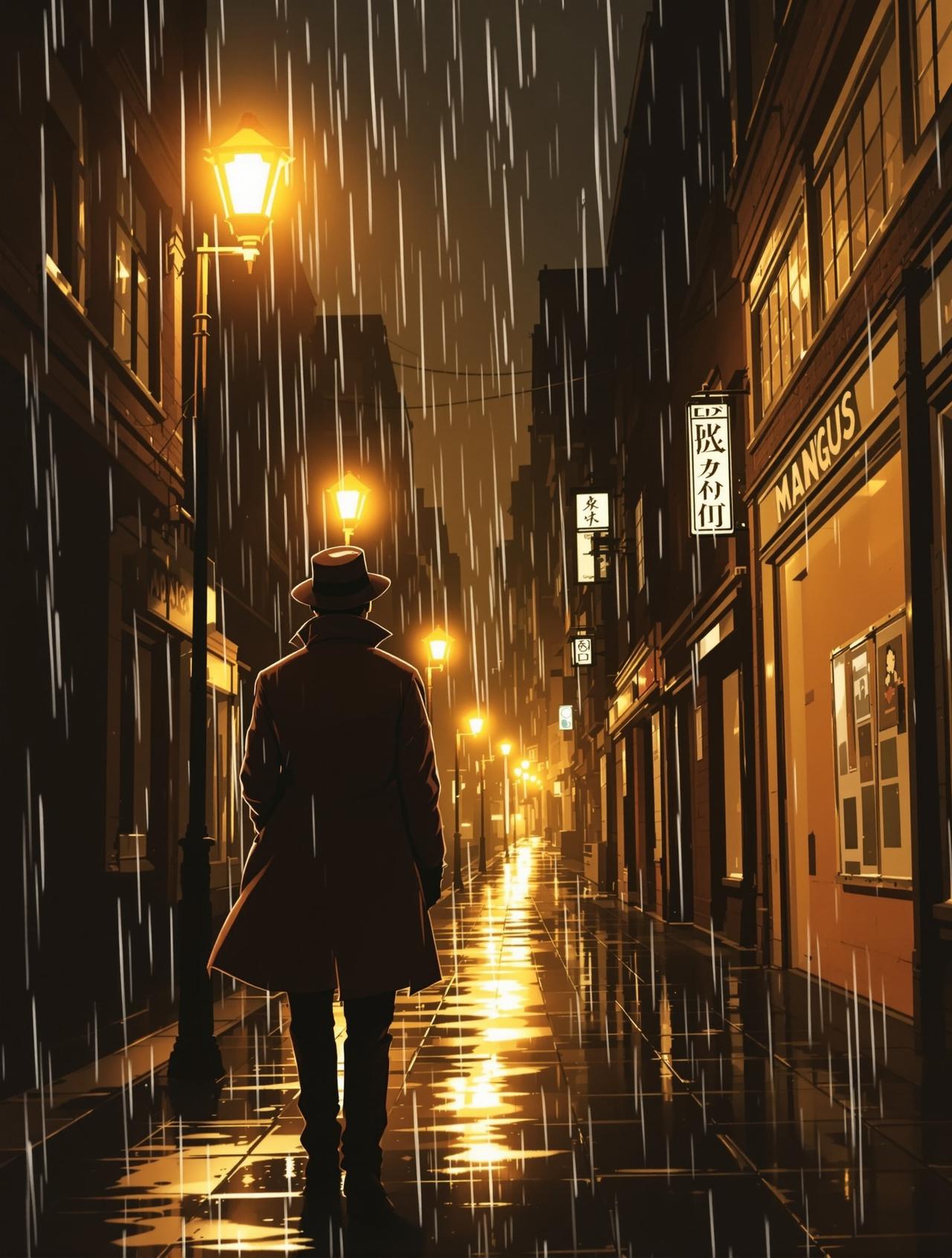 漫蛙漫画作品《暗夜追踪者》封面